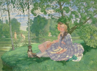 Summer, 1919 by Konstantin Andreevic Somov